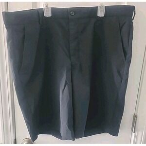 Greg Norman Men's Size 40 Golf Travel Chino Shorts Black